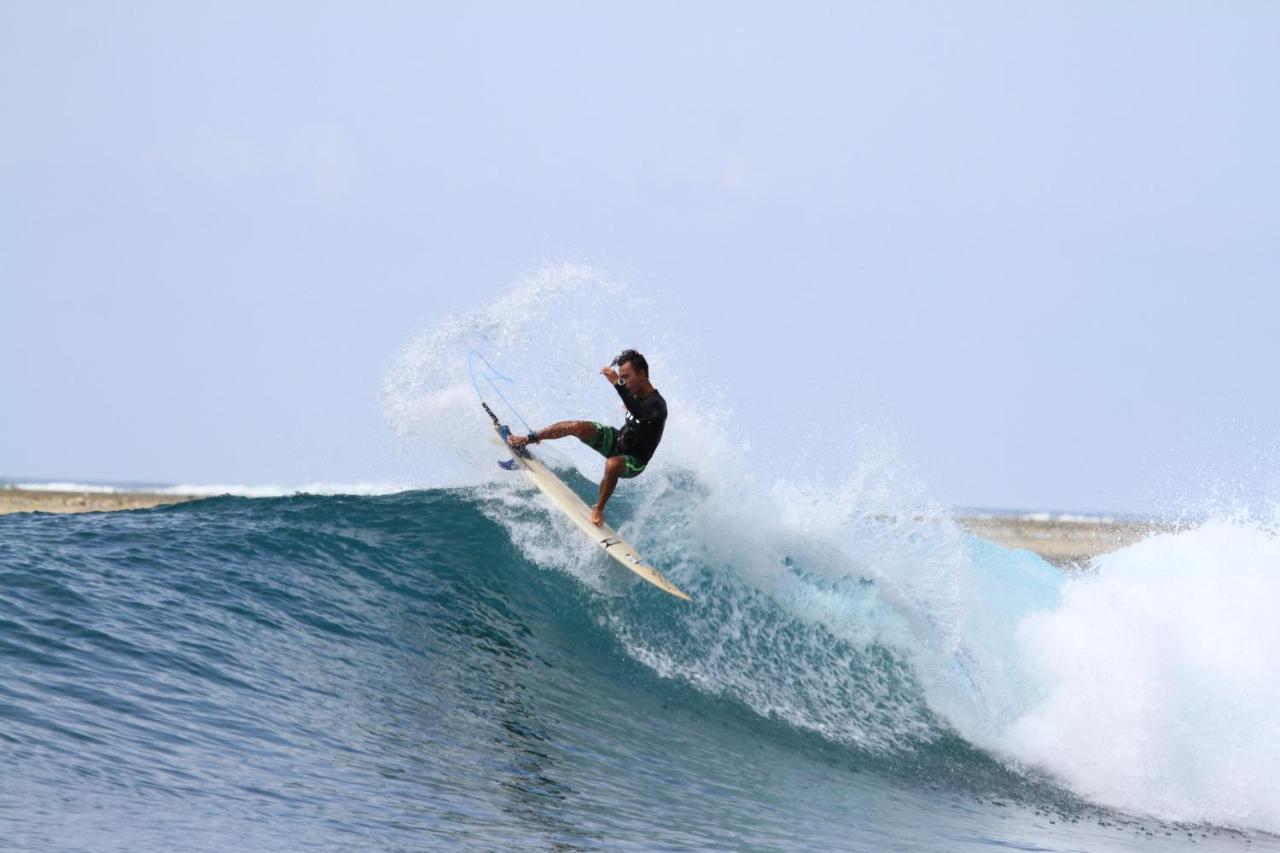 ホテル Oseda Nias Surf House Hilibotodane エクステリア 写真